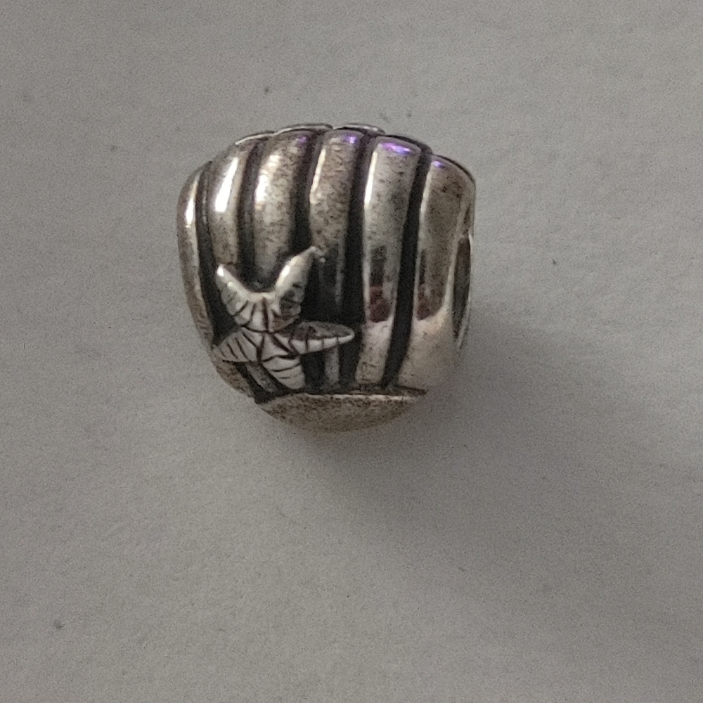 Authentic Vintage Pandora Shell Charm 790972 - image 2